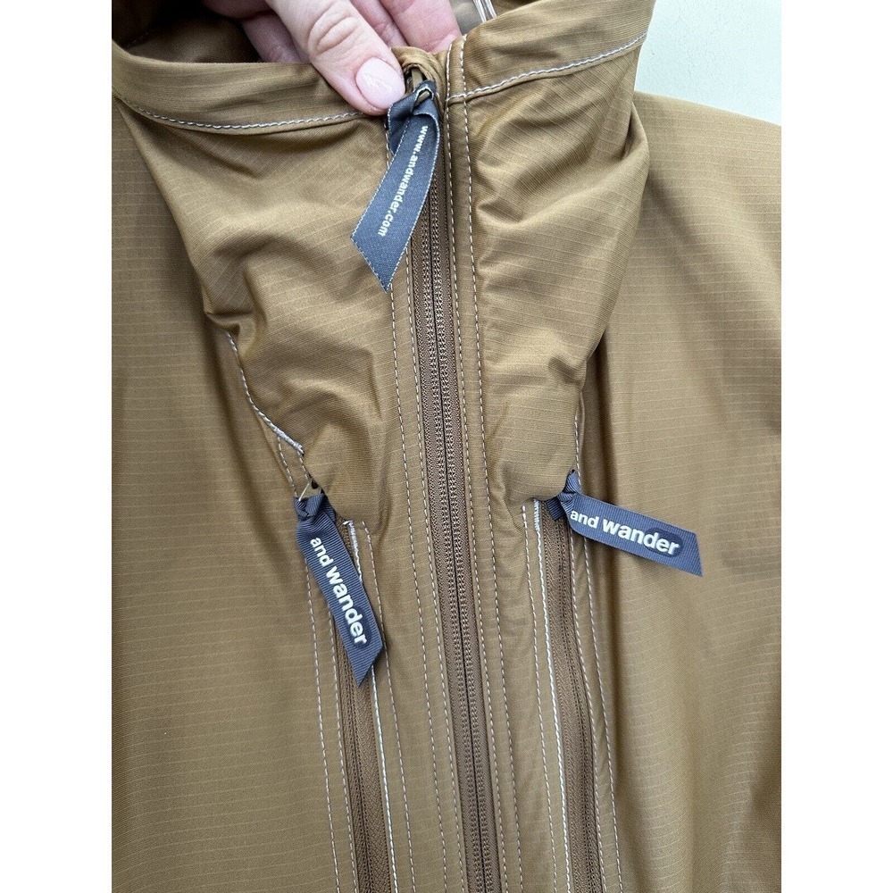 And Wonder Raschel Ripstop Vest Mens Size 3 M Hiking Outdoor Japan Brown​​​ - Picture 2 of 9